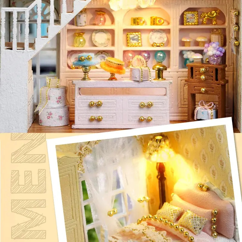 Magnificent Architectural miniature house - Model to assemble
