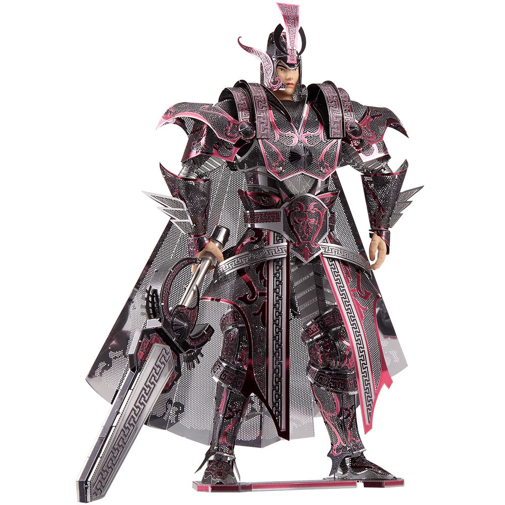 Piececool Model Building Kits The Colonel of Qin Empire 3D Metal Puzzles DIY Set Jigsaw for Teenager Toys Model to assemble