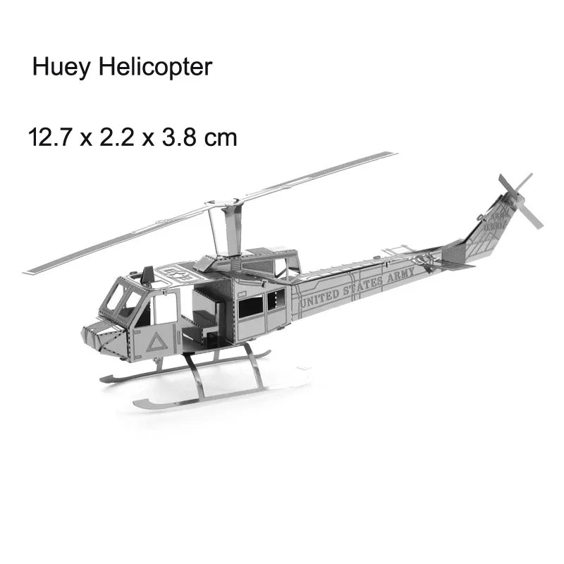 Metal Aircraft 3D Puzzle Model Kits DIY Model to assemble