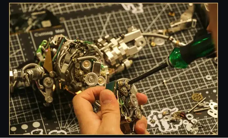 Mechanical animal Bull - Model to assemble