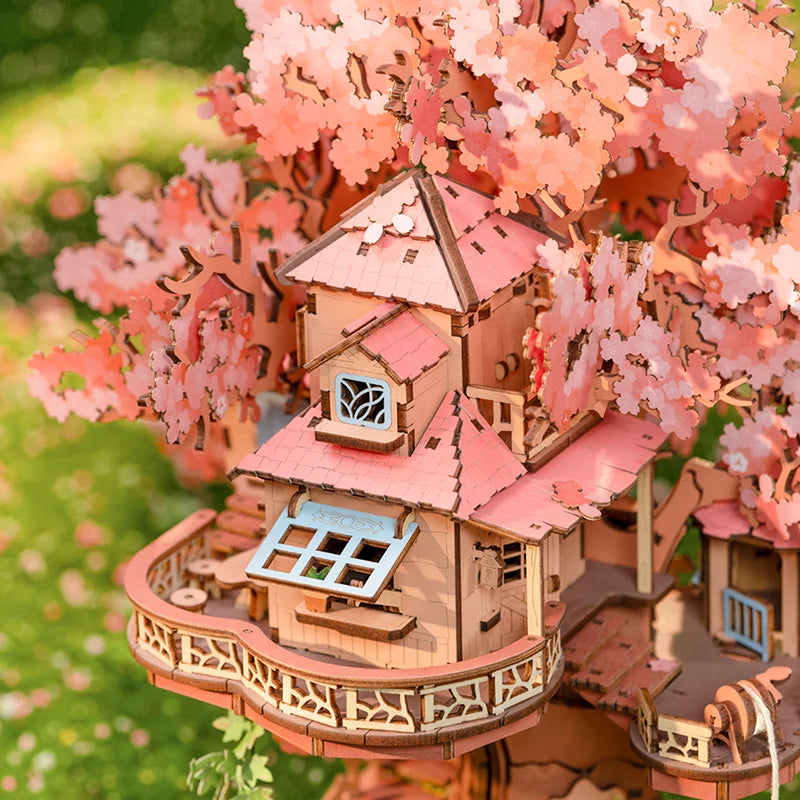 Sakura Tree House - Model to assemble