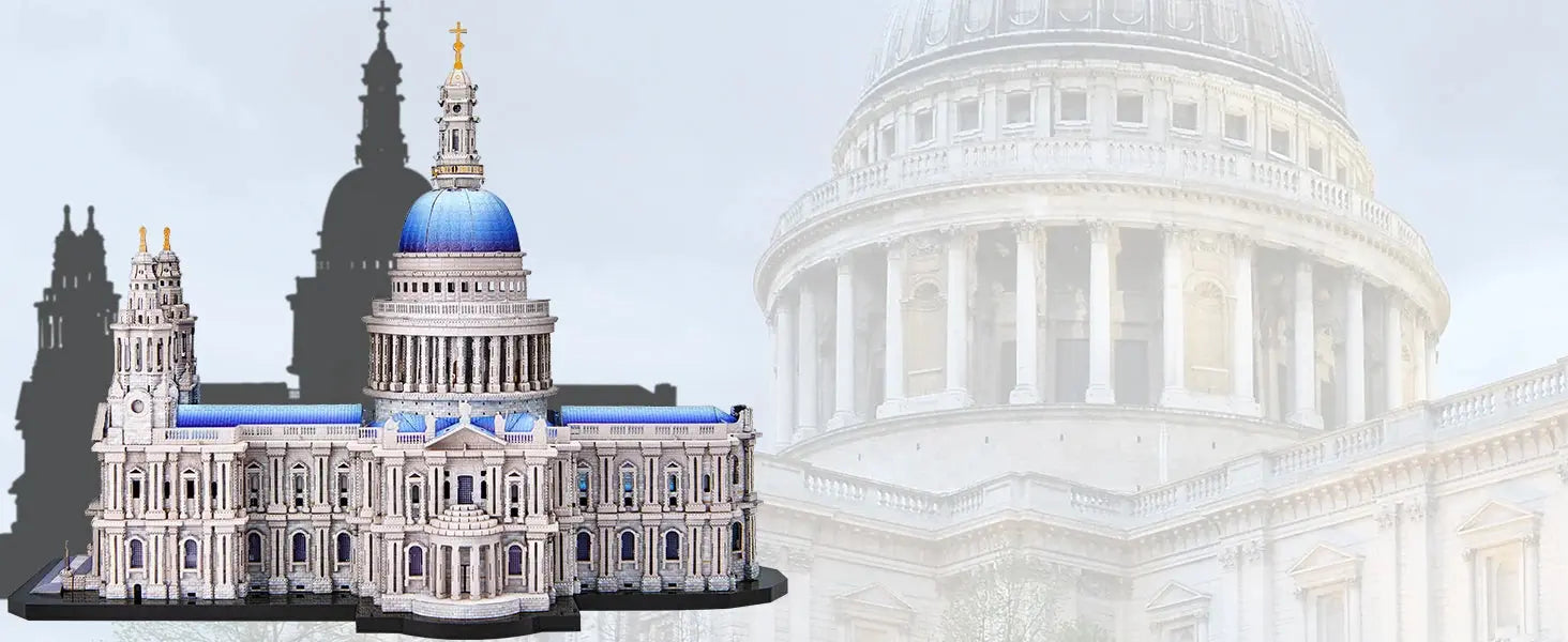 St. Paul's Cathedral 3D Metal Model Kit Model to assemble