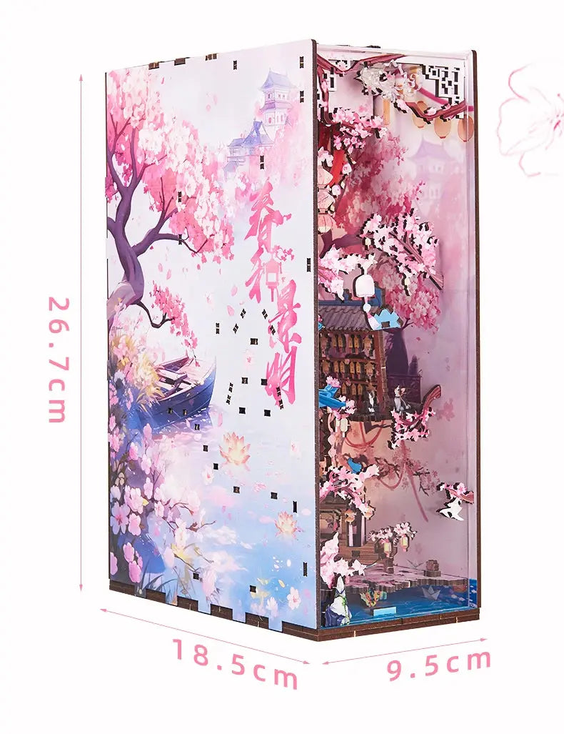 Sakura Book Nook - Model to assemble