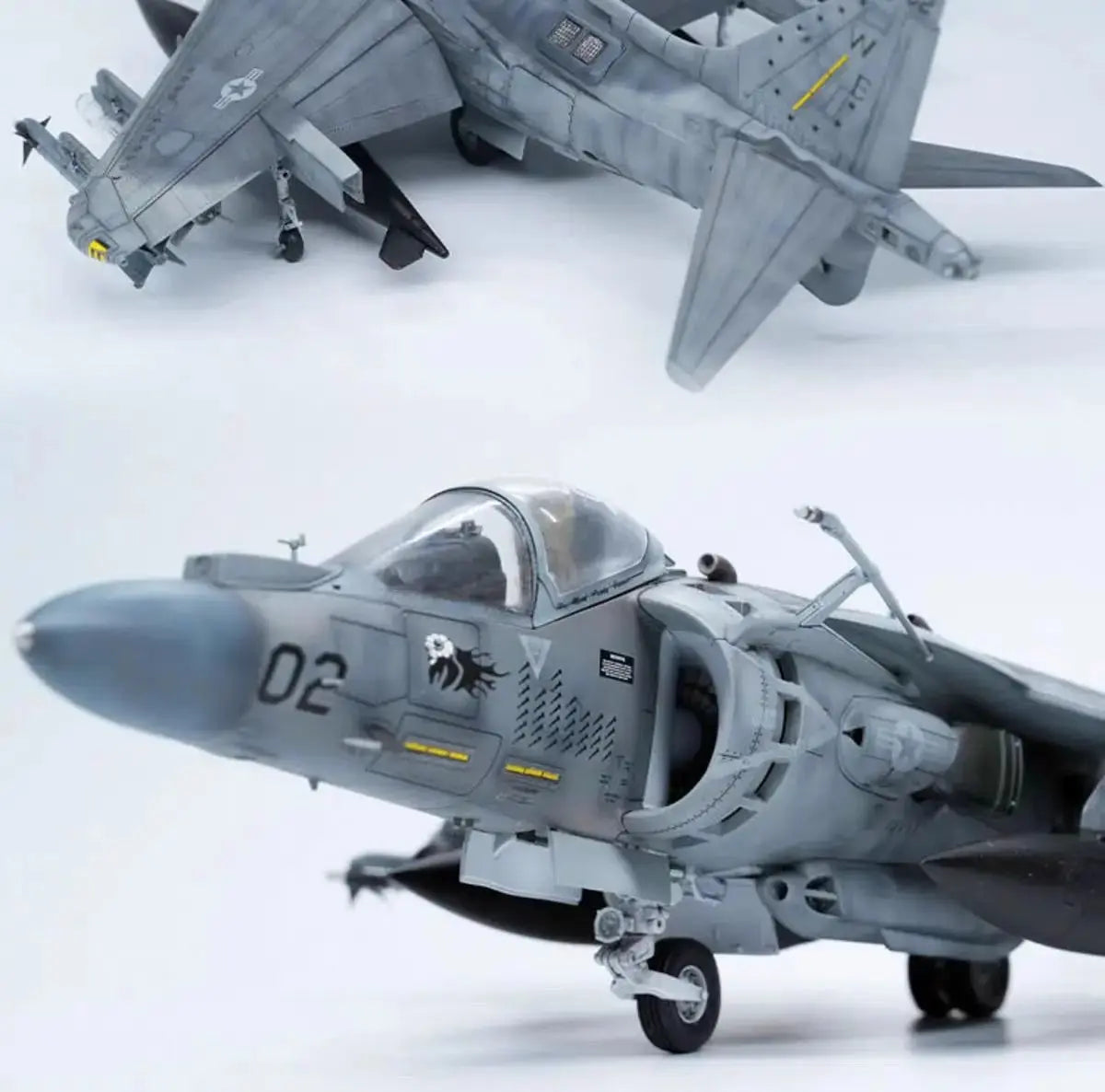AV-8B Harrier II Airplane Kit DIY - Model to assemble
