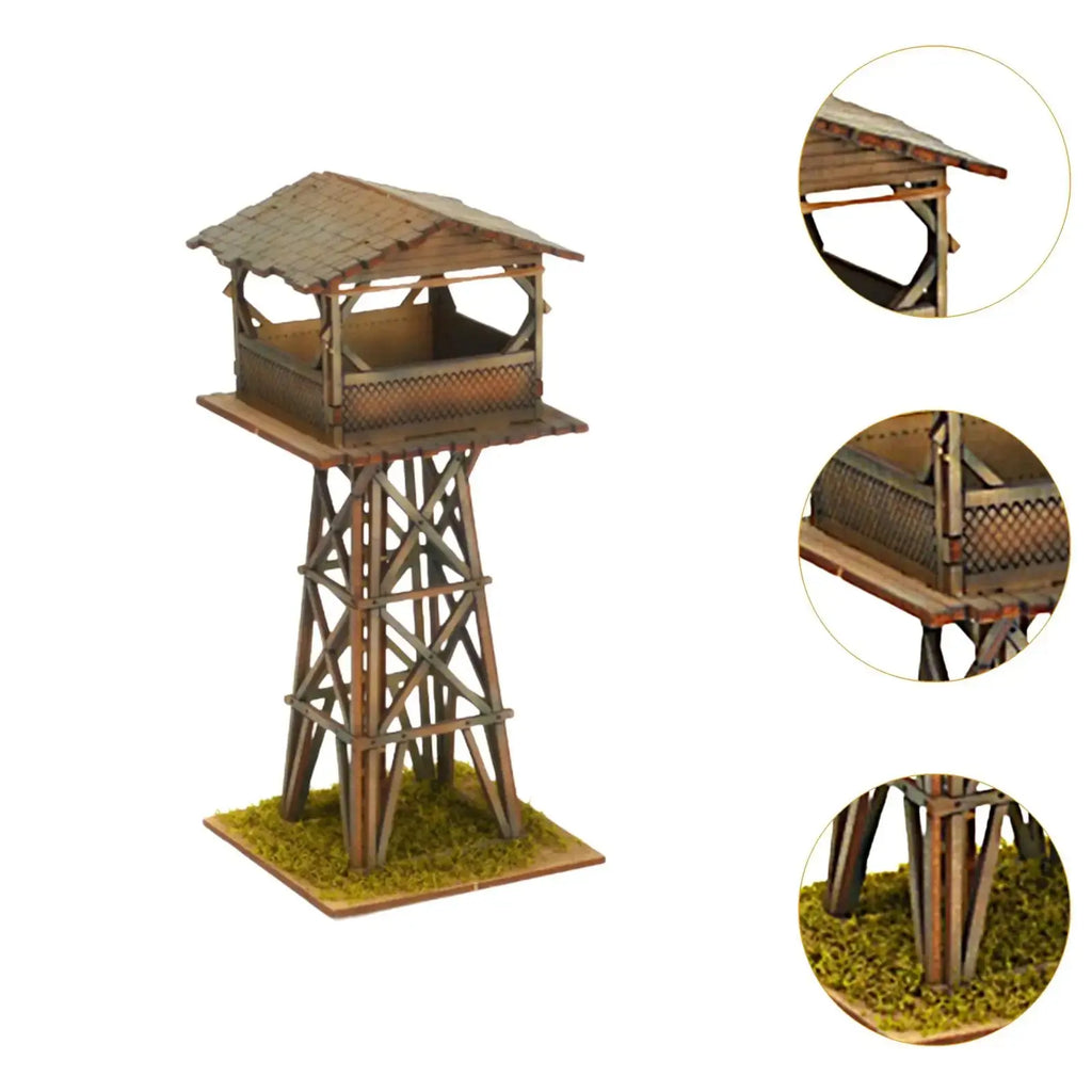 1/72 Models DIY Wooden House Assemble - Model to assemble