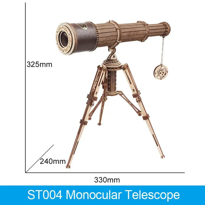 Telescope / planet earth / orrery model Model to assemble