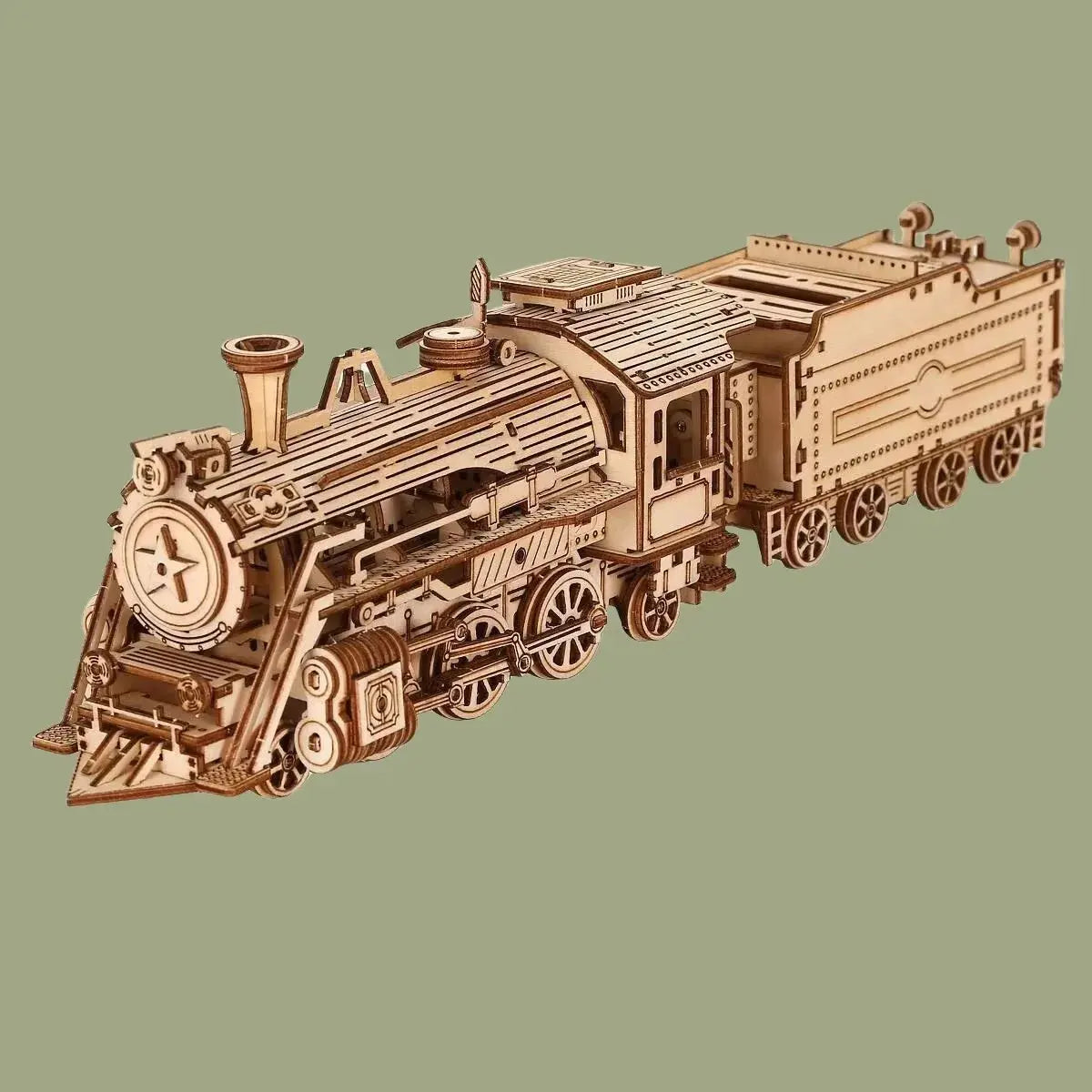 Locomotive Wooden Model Kit Model to assemble