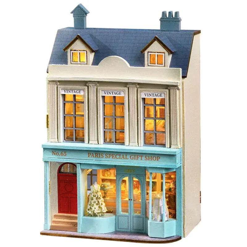 Magnificent Architectural miniature house - Model to assemble