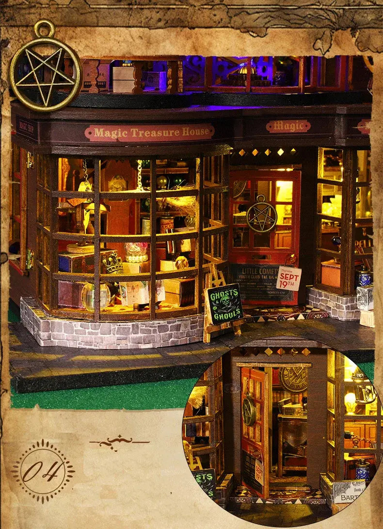 Magic Treasure Doll House - Model to assemble