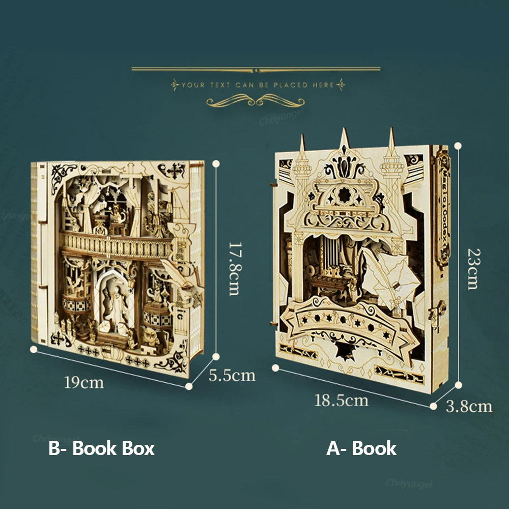 Book of Secrets 2 Styles - Model to assemble