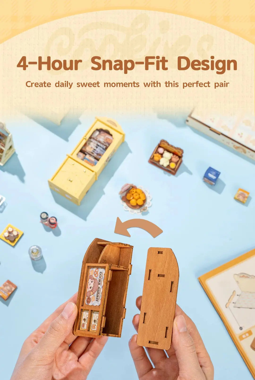 Cookii Bunny's Cookie Shop - Model to assemble