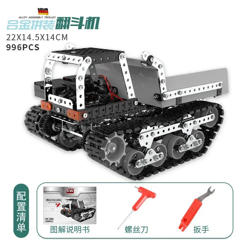 Iron Blocks vehicle & fighter Model to assemble