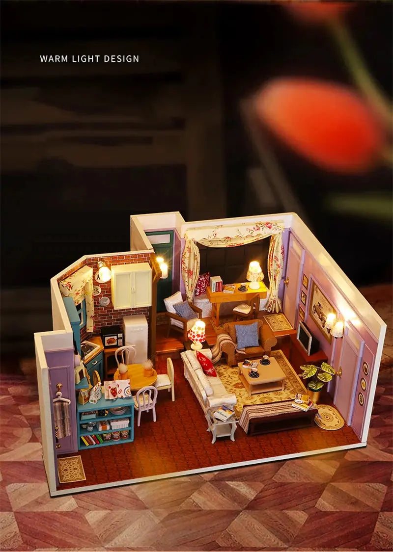Joey‘s Apartment Doll House - Model to assemble