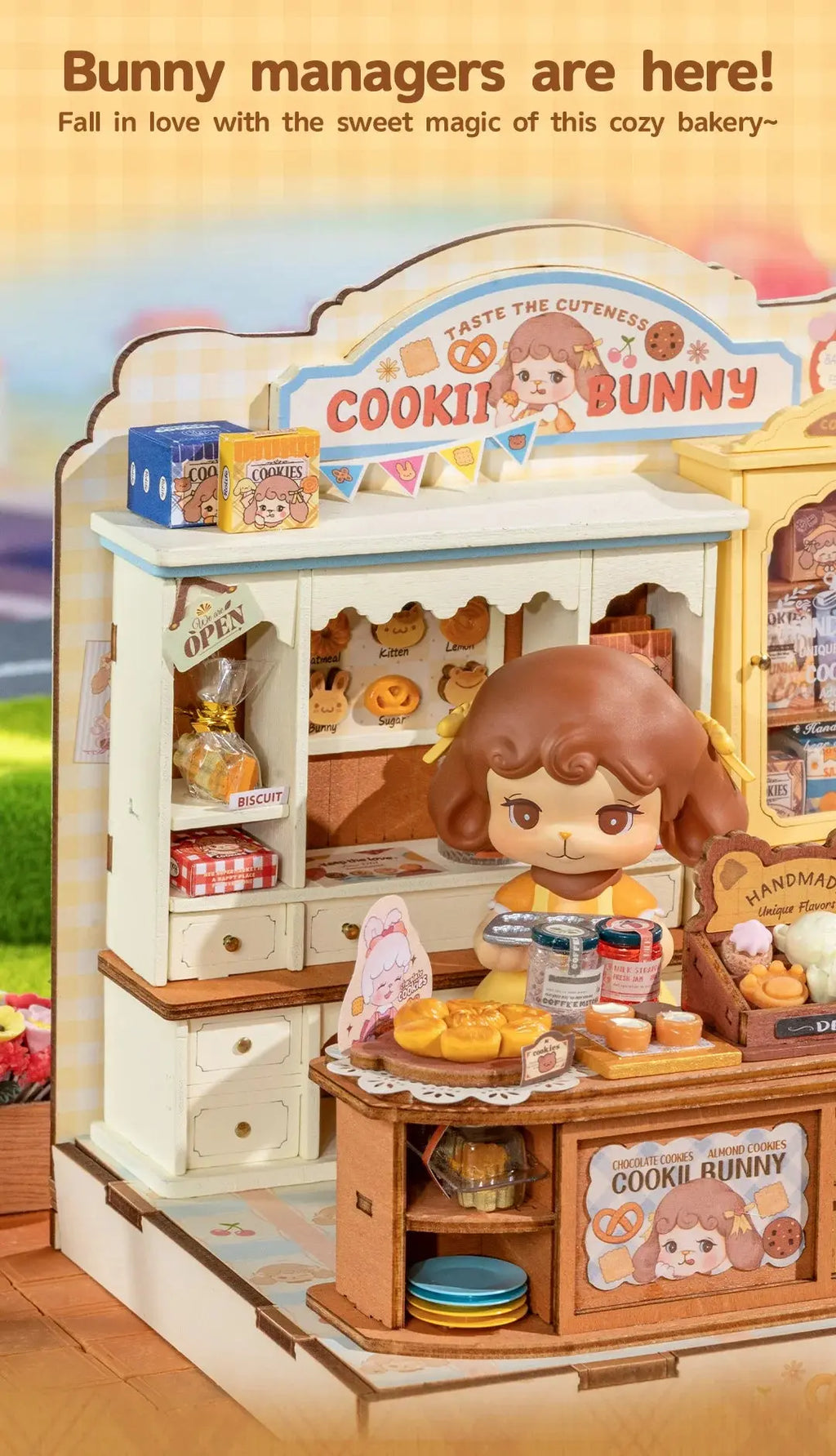 Cookii Bunny's Cookie Shop - Model to assemble