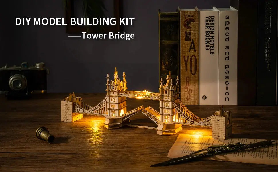 Big Ben Tower Bridge Model to assemble