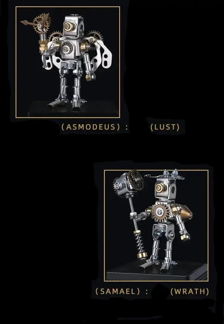 Warriors Metal Model Kit - Model to assemble