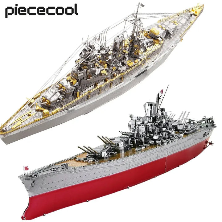 Yamato Nagato Class Battleship Metal Model to assemble