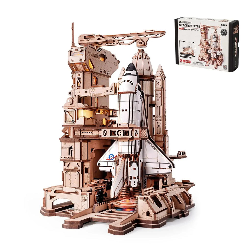 Space Shuttle Wooden Model Kit Model to assemble