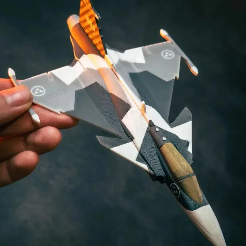 JAS-39 Gripen Fighter Jet Model Kit 1/76 Scale – 4th Generation Multipurpose Aircraft DIY Assembly - Model to assemble