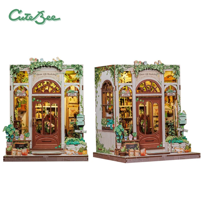 Japan Style Book Nook - Model to assemble