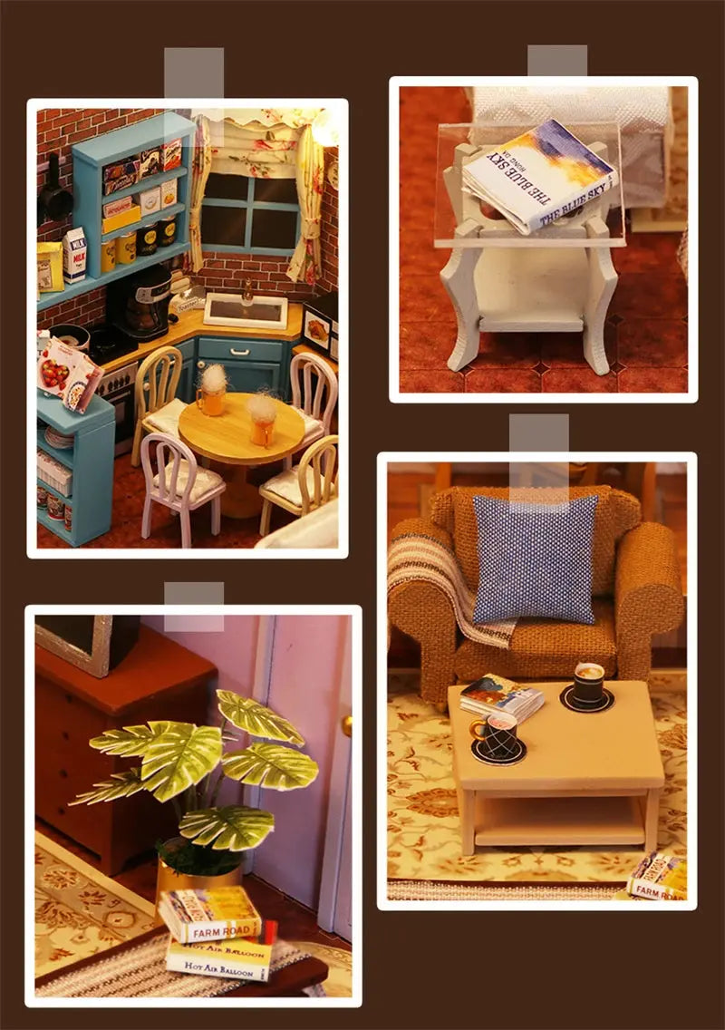 Joey‘s Apartment Doll House - Model to assemble