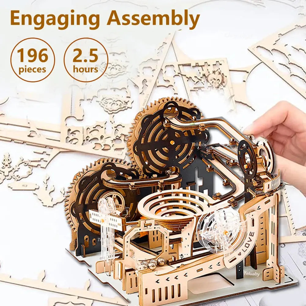 Rolling Ball Track Model Kits - Model to assemble