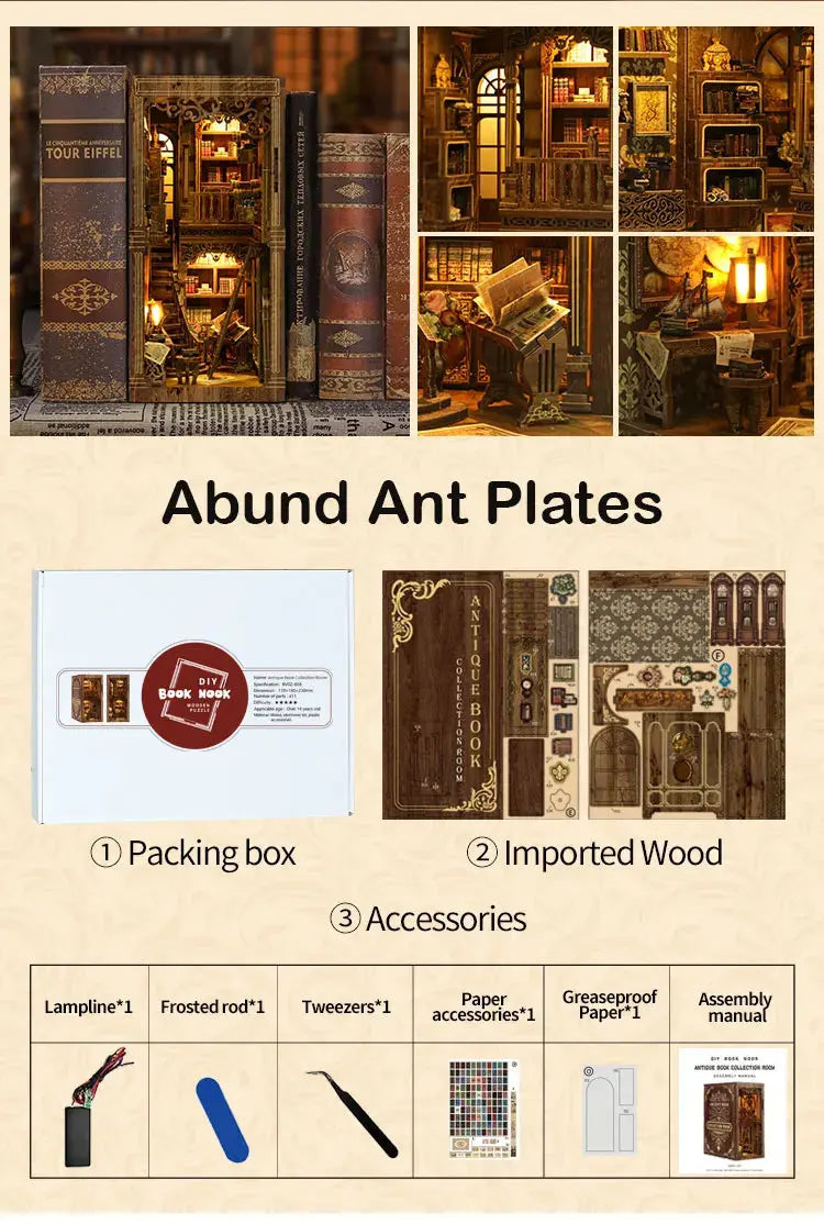 Bookend Set DIY - Model to assemble