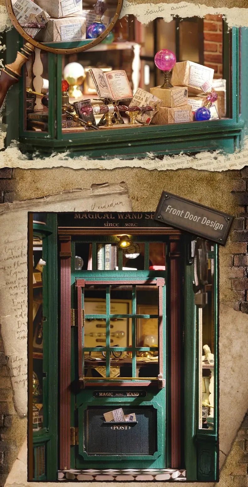 Magic Shop Dollhouse - Model to assemble