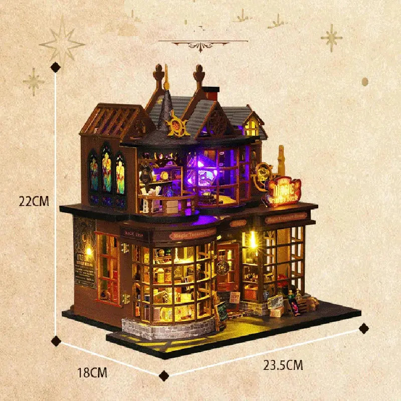Magic Treasure Doll House - Model to assemble