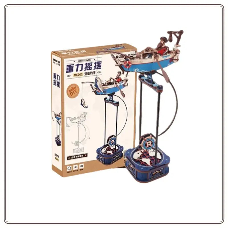 Gravity Swinging Blocks - Model to assemble