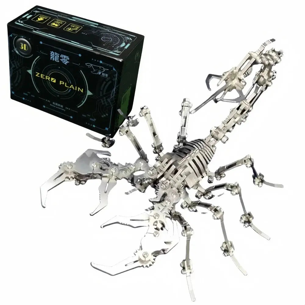 Scorpion assembly model 3D puzzle Model to assemble