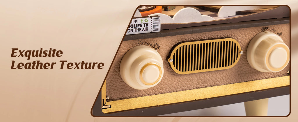 Sakura Dreamy TV Music Box with Light - Model to assemble