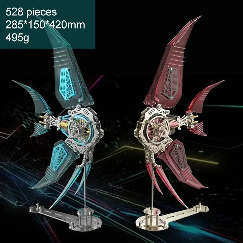 Metal Angel Fish Model Kit - Model to assemble