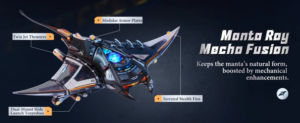 Manta Ray Mechanical - Model to assemble