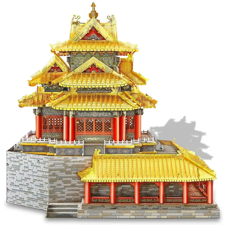 Chinese Buildings Metal Model to assemble
