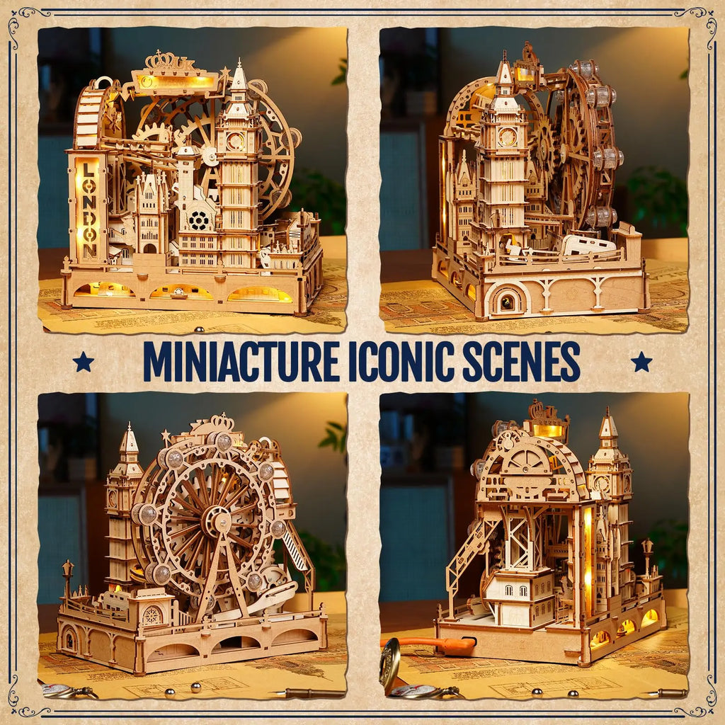 Marble Travel London Run - Model to assemble