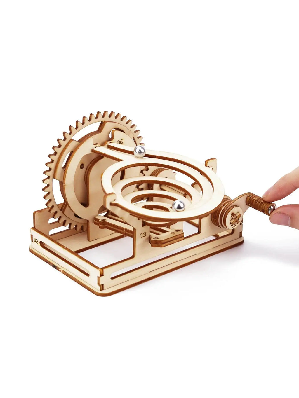Spiral Marble Run Model to assemble
