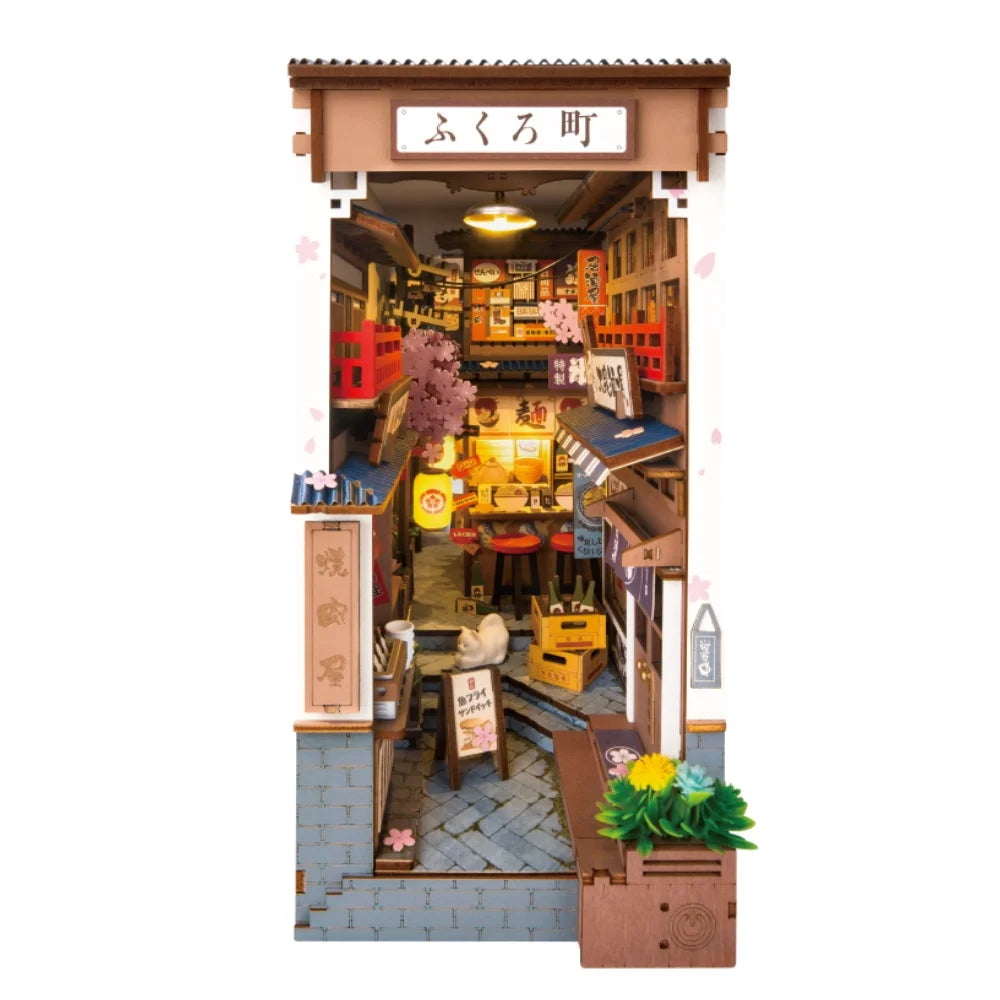 Doll House for Bookshelf - Model to assemble