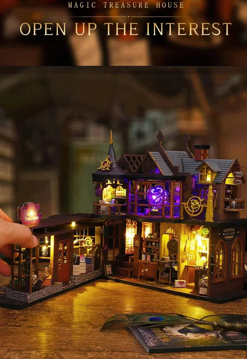 Magic Treasure Doll House - Model to assemble