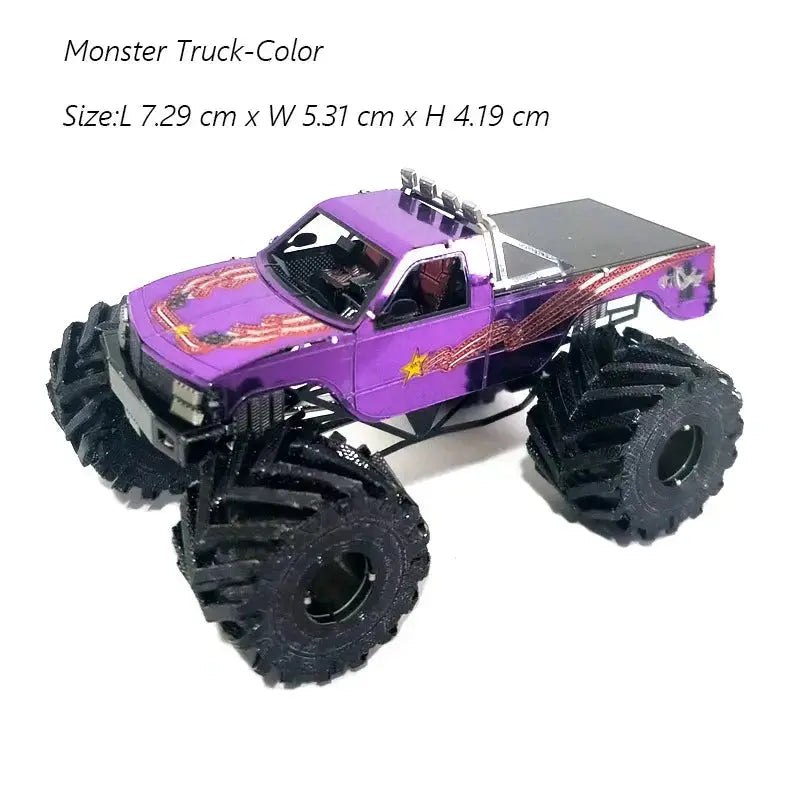 Vehicles 3D Metal Puzzles - Model to assemble