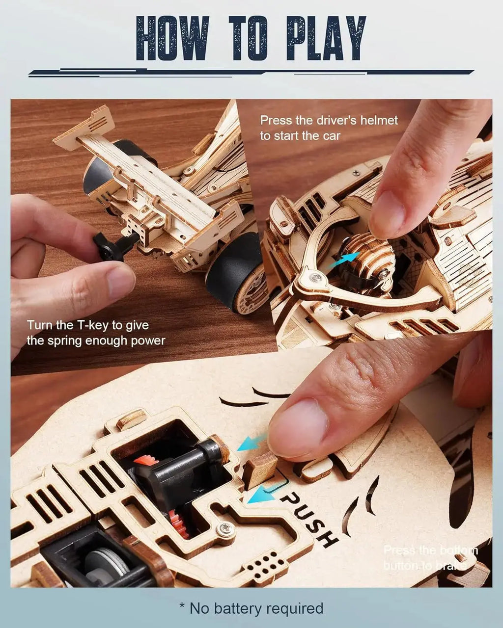 F1 racing car Model to assemble