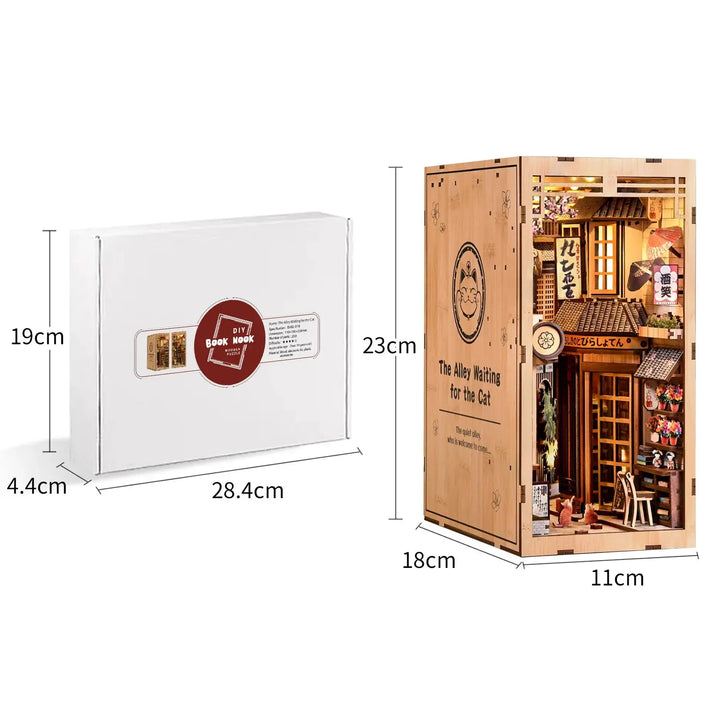 Cat's Alley DIY Miniature House - Model to assemble