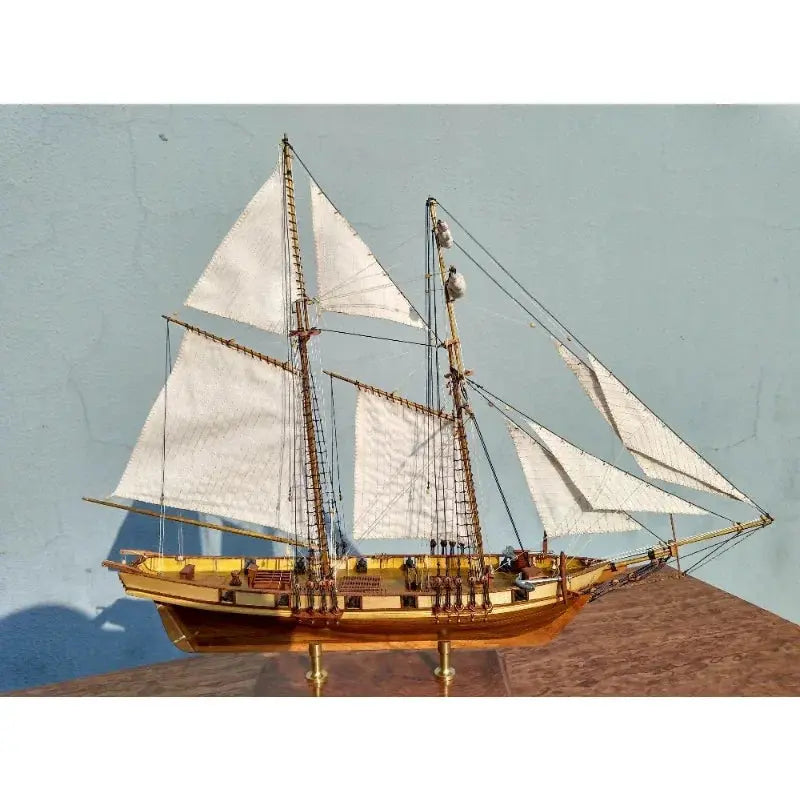 Wooden Assembled Ancient Sailboat Model Kit - Model to assemble