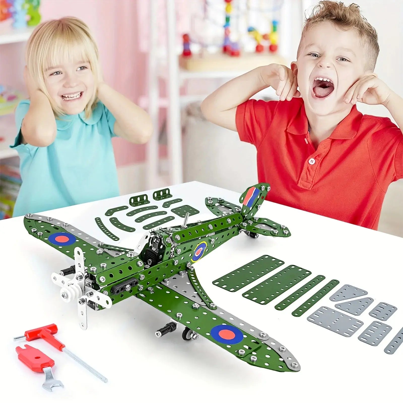 Metal Airplane Model Kit - Model to assemble