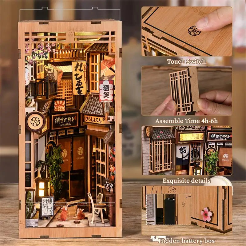 Cat's Alley DIY Miniature House - Model to assemble