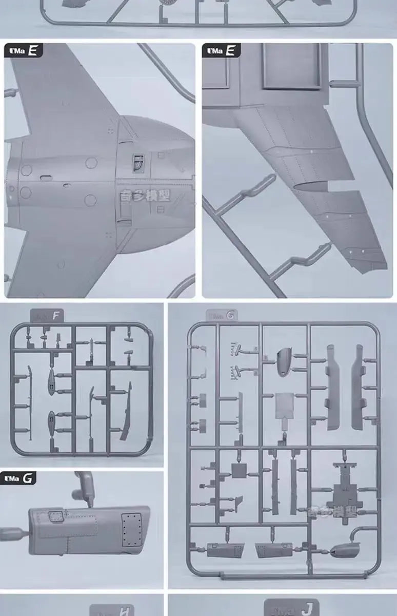 AV-8B Harrier II Airplane Kit DIY - Model to assemble