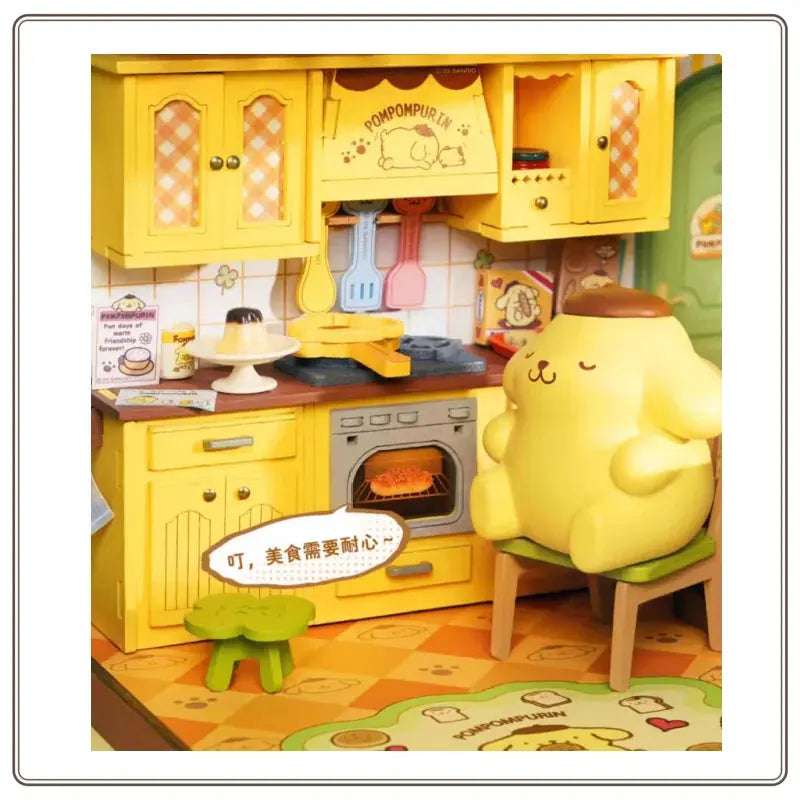 Sanrio Pudding Dog House - Model to assemble