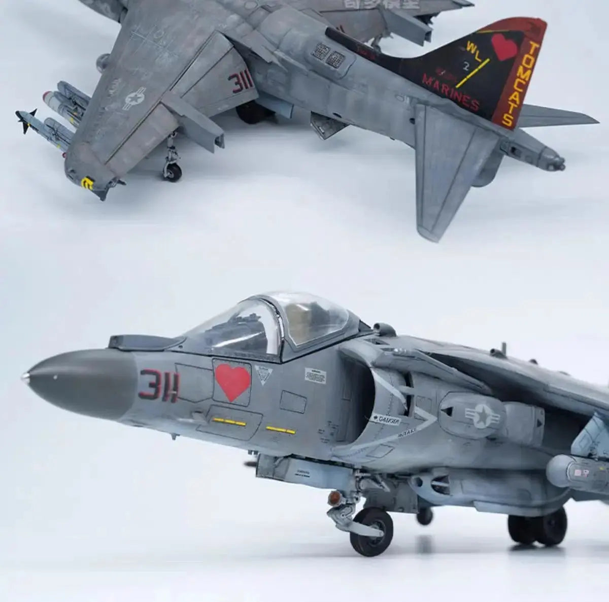 AV-8B Harrier II Airplane Kit DIY - Model to assemble