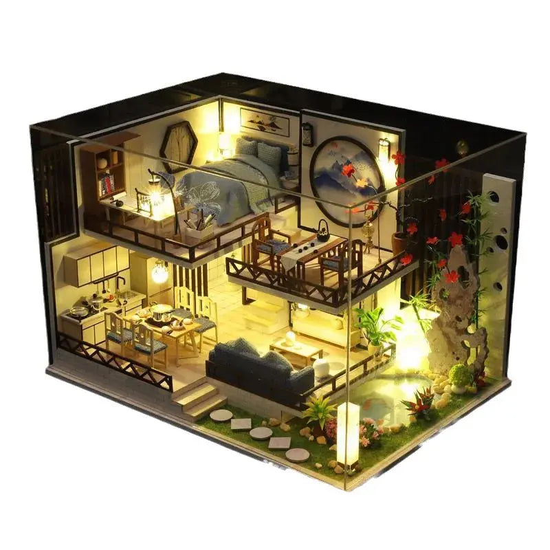 Wooden Miniature House - Model to assemble