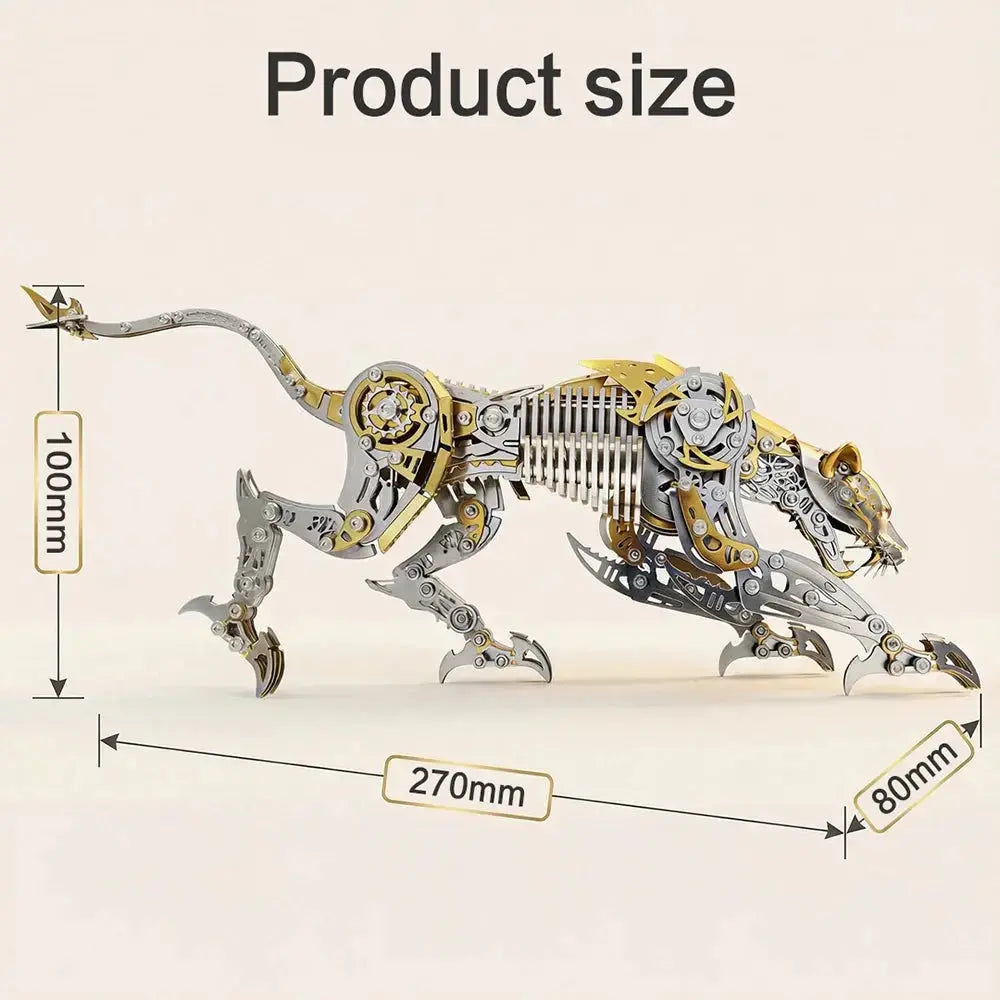Metal Cheetah Assembly Model - Model to assemble